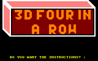 3D-Four In A Row