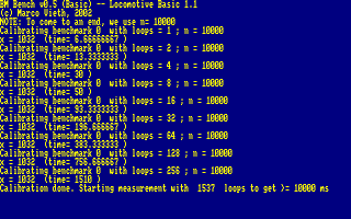 BM Benchmark 3