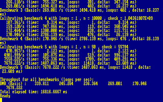 BM Benchmark 8