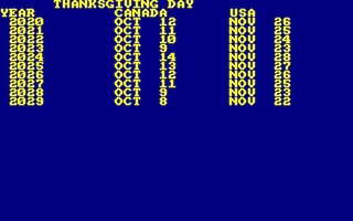 Nth Particular Weekday of the Month